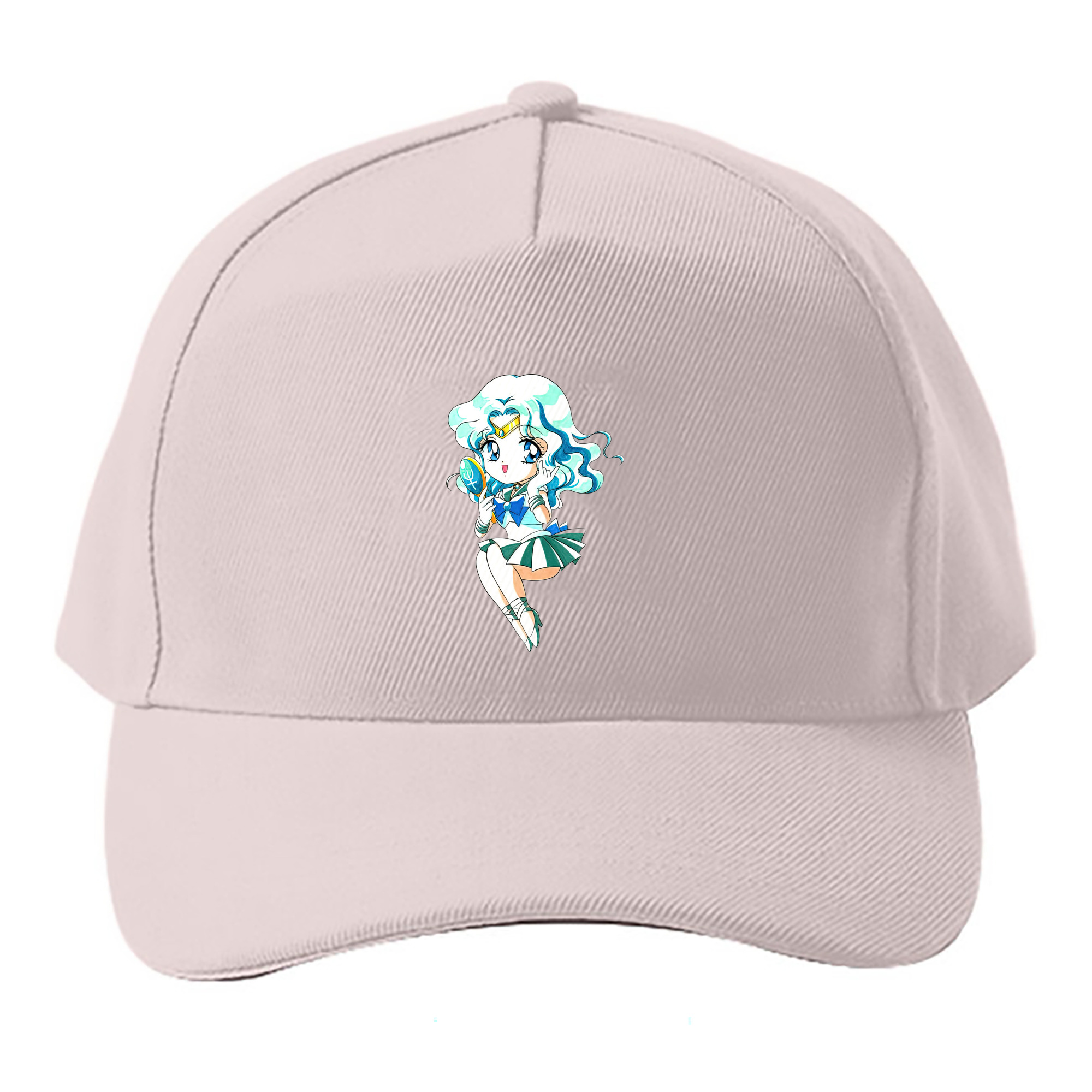 （画像用） 美少女戦士セーラームーン 海王 みちる（かいおう みちる） Sailor Moon Kaiou Michiru ベースボールキャップ 綿100％ 男女兼用 帽子 スポーツ